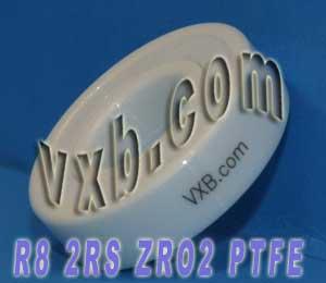 R8-2RS Full Ceramic Ball Bearing - 1/2" x 1-1/8" x 5/16 inch - Sealed