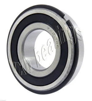 R8-2RSNR Sealed Bearing Snap Ring 1/2" x 1-1/8" x 5/16 inch Bearing