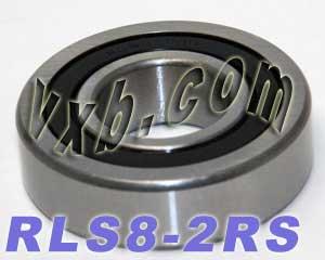 RLS8-2RS Sealed Bearing 1x2 1/4x5/8 inch