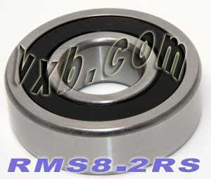 RMS8-2RS Sealed Ball Bearing 1x2 1/2x3/4 inch