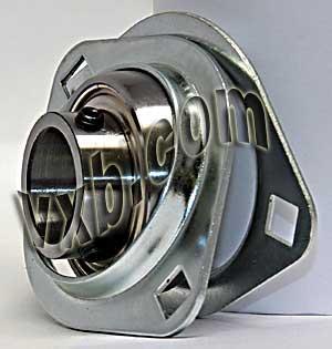 SBPFL206-18 Pressed Steel Bearing 2-Bolt 1 1/8 inch Flanged Mounted