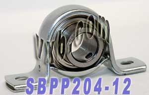 SBPP204-12 3/4 Pressed Steel Bearing 2-Bolt Flanged Mounted Bearing