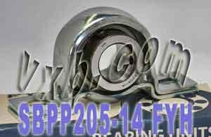 SBPP205-14 FYH Bearing 7/8 Steel pillow type Mounted Bearing