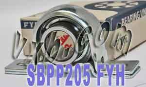 SBPP205 FYH Bearing 25mm Steel pillow type Mounted Bearing