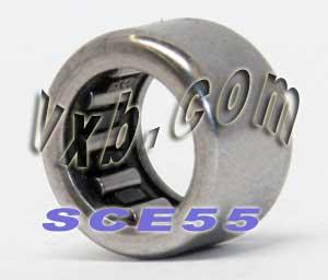 SCE55 Miniature Needle Bearing 5/16x1/2x5/16 inch