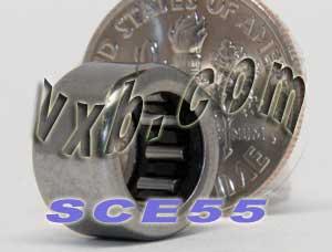 SCE55 Miniature Needle Bearing 5/16x1/2x5/16 inch