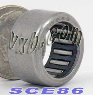 SCE86 Needle Bearing 1/2x11/16x3/8"