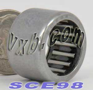 SCE98 Needle Bearing 9/16x3/4x1/2"