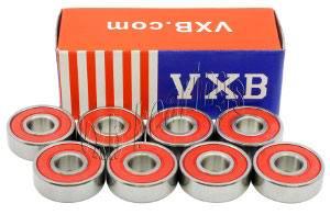 8-Pack 608-2RS 8x22x7 Skate Skateboard Sealed Bearings