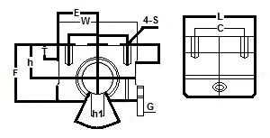 SMD30GUU NB 30mm Pillow Block Unit Motion Linear Bearing