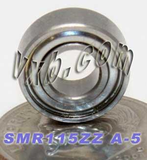 SMR115ZZ Stainless Steel ABEC-5 Bearing Shielded 5x11x4 Bearing
