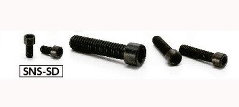 SNS-M10-20-SD NBK Black Socket Head Cap Screws - Small Head - 10-Pack Made in Japan