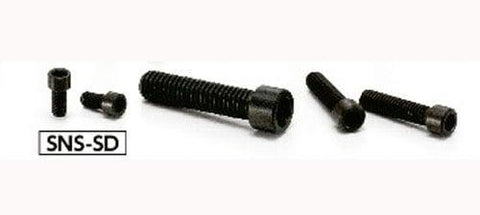 SNS-M5-16-SD NBK Black Socket Head Cap Screws - Small Head - 10-Pack Made in Japan