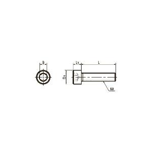SNSS-M1.4-2 NBK Hex Socket Head Cap Screws for Precision Instruments - Pack of 10. Made in Japan - VXB Ball Bearings