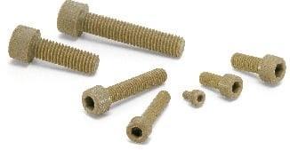 SPE-M4-10-C NBK Plastic Screw - Socket Head Cap Screws - PEEK Pack of 20 Screws - Made in Japan - VXB Ball Bearings