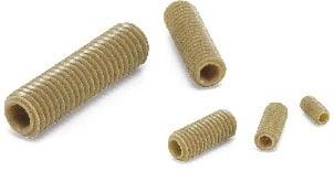 SPE-M5-20-T NBK Plastic Screw - Hex Socket Set - PEEK Pack of 10 Screws - Made in Japan - VXB Ball Bearings
