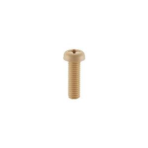 SPS-M4-20-P NBK Plastic Screw - Cross Recessed Pan Head Machine Screws - PPS Pack of 20 Screws - Made in Japan - VXB Ball Bearings
