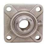 SSUCF-202-15mm Stainless Steel Flange 4-Bolt 15mm Bore Mounted Bearing
