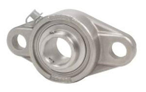 SSUCFT204-20mm Stainless Steel Flange 2-Bolt 20mm Bore Mounted Bearing
