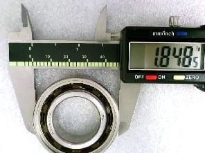 Stainless Steel Sealed 25x37x6 Bearing Si3N4 Ceramic Balls