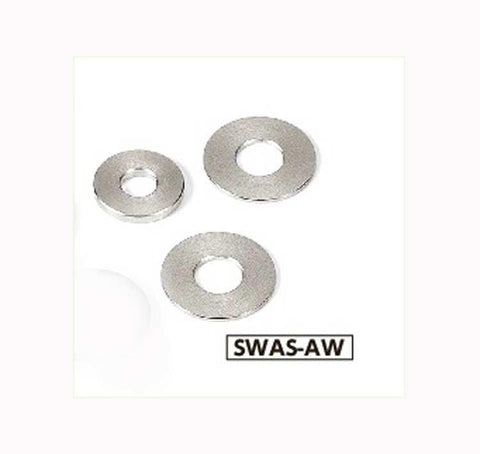10-Pack SWAS-6-10-2-AW NBK Stainless Steel Adjust Metal Washer -Made in Japan-