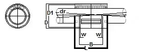 TK12UU NB Self Aligning 12mm sealedBall Bushings Linear Motion