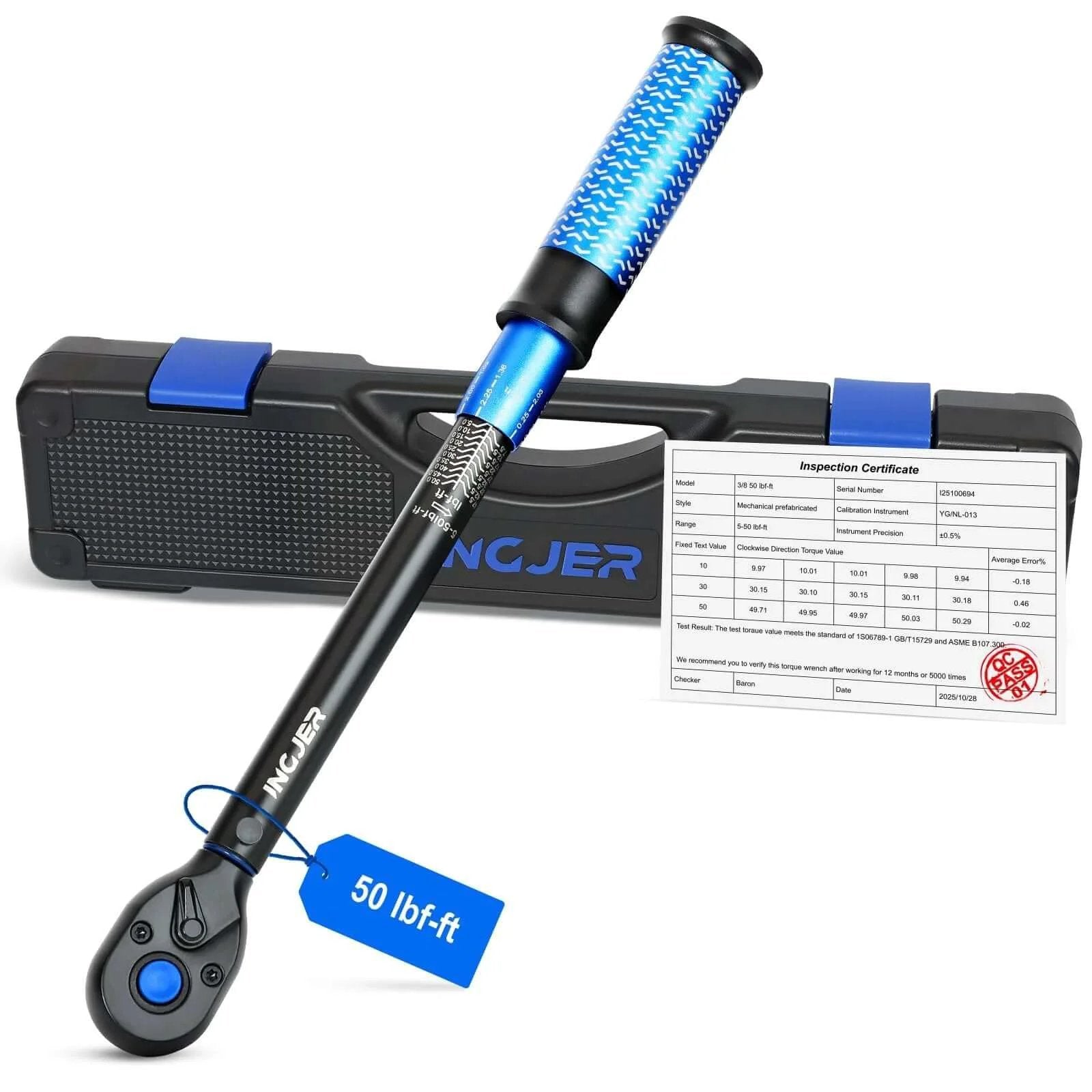 3/8 inch drive click torque wrench - Accurate & Du...