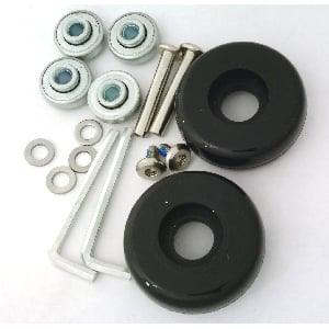 Travel Bags Replacement Luggage Wheels Set Universal Suitcase Repair Kit Axles Wrench Bearing Skate Wheel Roller 60MM