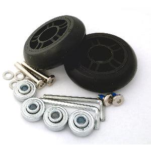 Travel Bags Replacement Luggage Wheels Set Universal Suitcase Repair Kit Axles Wrench Bearing Skate Wheel Roller 75MM