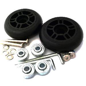 Travel Bags Replacement Luggage Wheels Set Universal Suitcase Repair Kit Axles Wrench Bearing Skate Wheel Roller 75MM