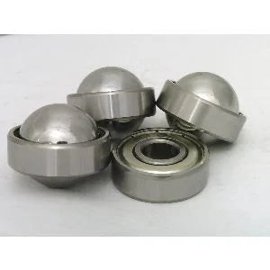 Tri Fidget Spinner Bearing Kit : Center Shielded Bearing & 3 Outer Counterweight Bearing