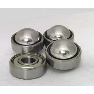 Tri Fidget Spinner Bearing Kit : Center Shielded Bearing & 3 Outer Counterweight Bearing