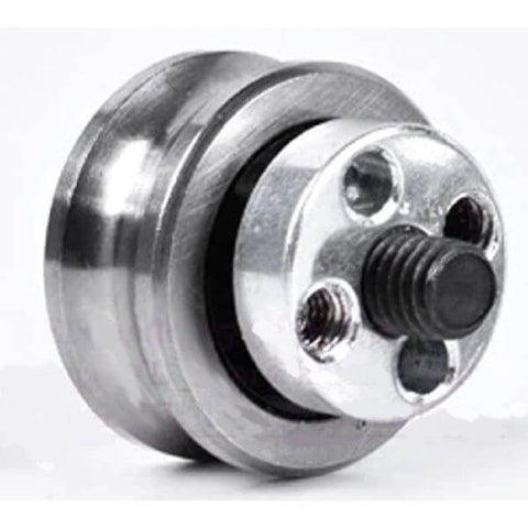 U Groove Ball Bearing + Fixing Screw Double Row Pulley SG15 + Eccentric Wheel