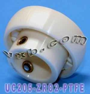 UC205 25mm Full Ceramic Bearing ZrO2 Mounted Bearing