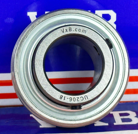 UC206-18 1 1/8 Axle Bearing Insert Mounted Bearing