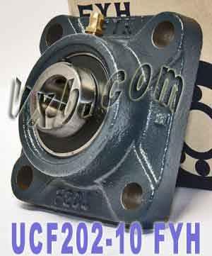 UCF202-10 FYH Square Flanged Bearing 5/8 Inner Mounted Bearing