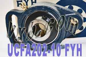 UCFA202-10 FYH Adjustable oval 2-Bolt Flanged Bearing 5/8Mounted