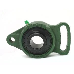 UCFA203 Black Oxide Plated Insert Adjustable Flange Cartridge Bearing Unit 17mm Mounted Bearing