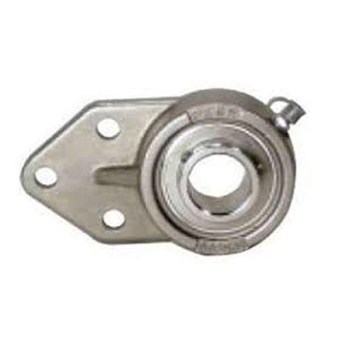 ZUCFB206-20-PBT Flange Bracket 3 Bolt 1 1/4 Zinc chromate Bearing