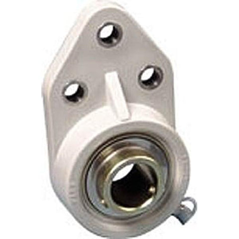 ZUCFB206-20-PBT Flange Bracket 3 Bolt 1 1/4 Zinc chromate Bearing