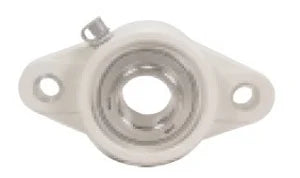ZUCFT206-20-PBT Flange 2 Bolt Zinc Chromate 1 1/4 Bearing