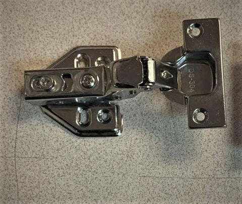 1-3/8" Length - Stainless Steel Smooth Hydraulic Hinge 35mm long