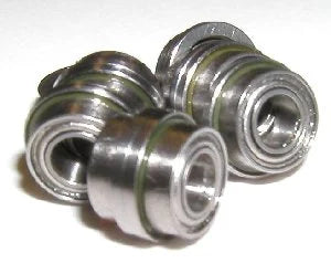 Roulements en acier inoxydable à brides de 10 exemplaires F695ZZ blindés 5x13x4 roulements
