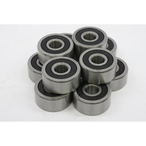 Paquet de 10 roulements étanches R3-2RS 3/16 » x 1/2 » x 0,196 » Roulement miniature