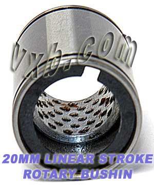 Bushing rotatif à billes de 20 mm 20 mm Palier à mouvement linéaire 20x32x45