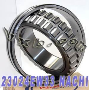 23024EW33 Nachi Roller Bearing Japan 120x180x46 Spherical Bearing