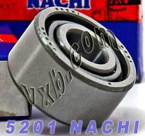 5201 Nachi Angle Contact Bearing - Double rangée - 12x32x15,9 Fabrication japonaise