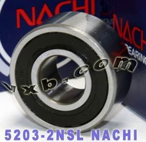 5203-2NSL Nachi Angle Contact Bearing - Double rangée - 17x40x17,5 mm