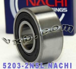 5203-2NSL Nachi Angle Contact Bearing - Double rangée - 17x40x17,5 mm