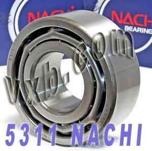 5311 Nachi Angular Contact Bearing - Double rangée - 55x120x49.2 Fabriqué au Japon